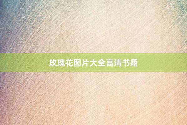 玫瑰花图片大全高清书籍